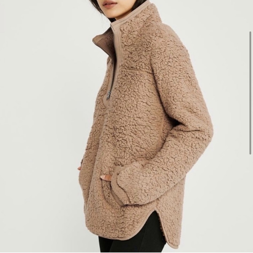 Abercrombie Soft A&F Pullover Sherpa, Medium